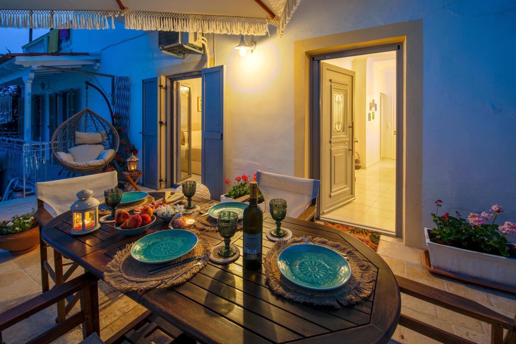 Ferienwohnung Marilu'S, Paxos Port House Gaios Exterior foto